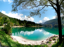 Озеро Барчис в Италии